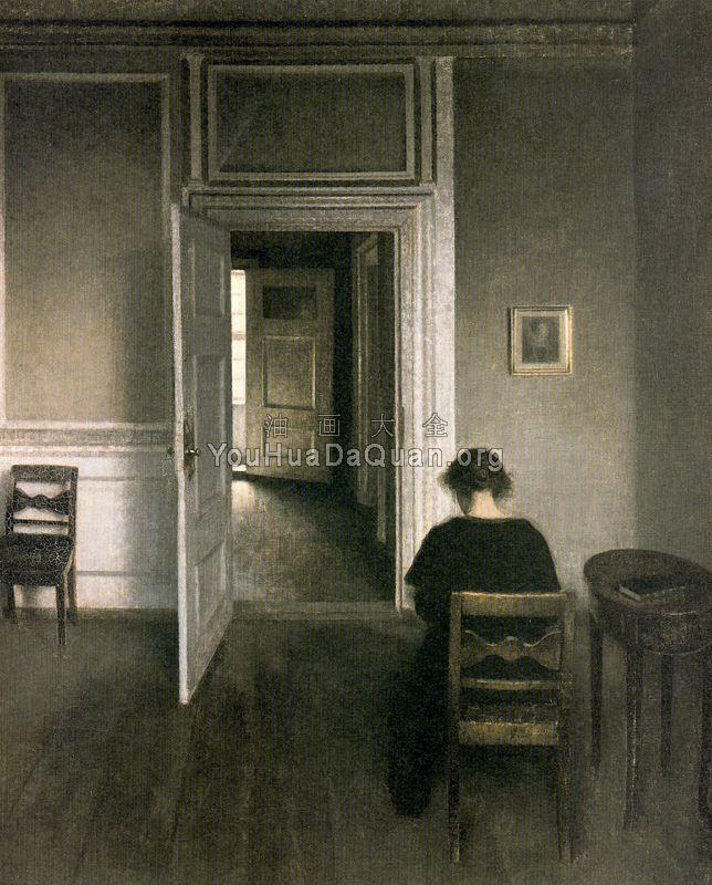 Vilhelm Hammershoi - 威尔汉姆·哈莫修依